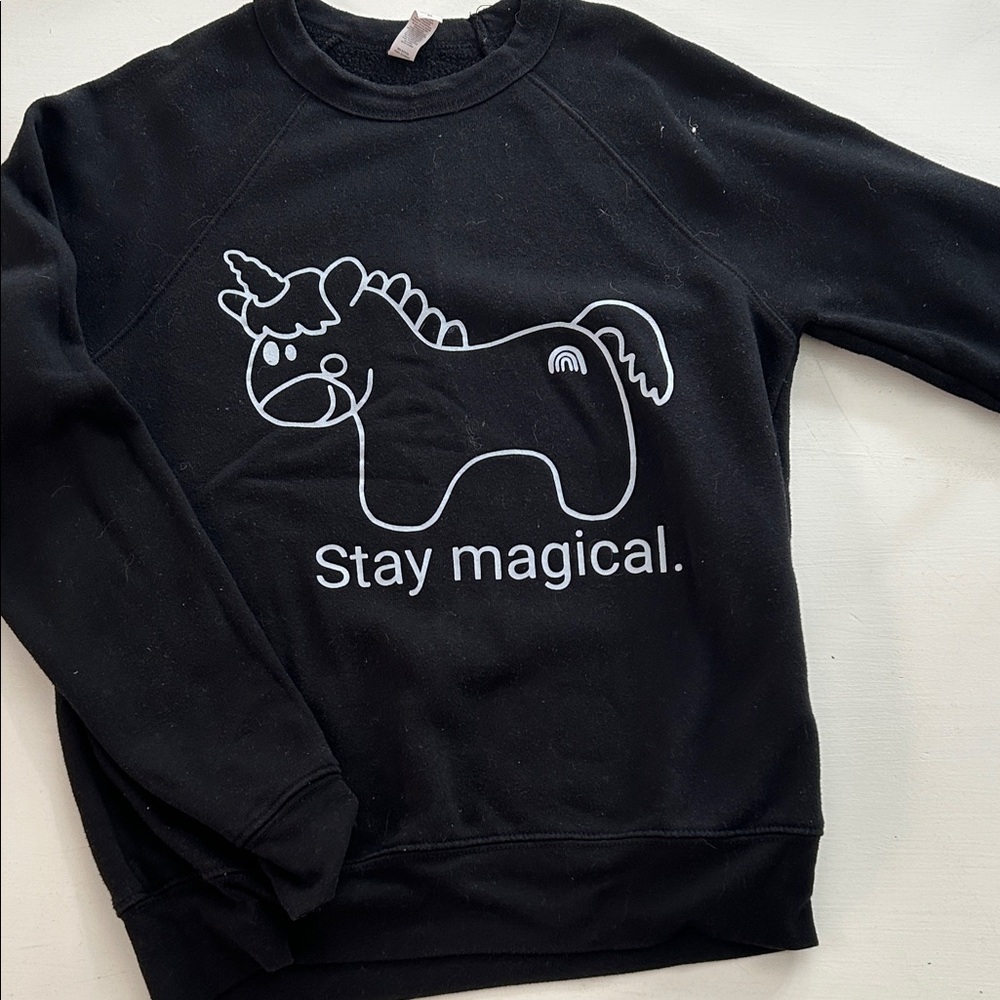 Bella Canvas Black Fleece Sweatshirt